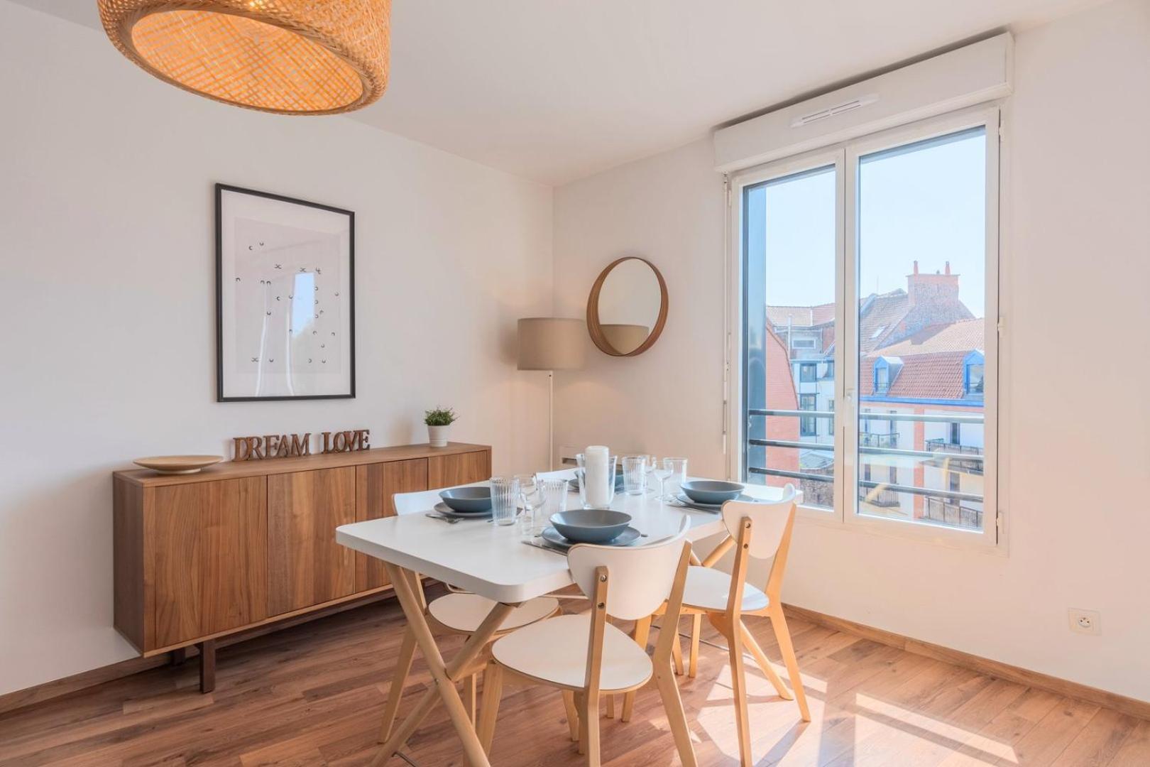 Quiet 1 Bedroom Apartment Parking Old Lille Luaran gambar