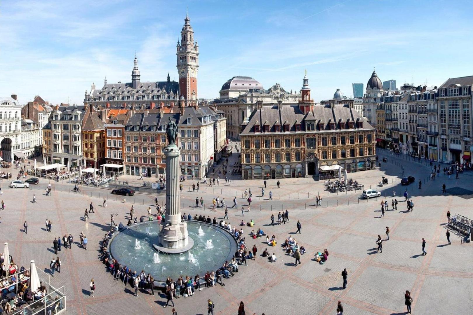 Quiet 1 Bedroom Apartment Parking Old Lille Luaran gambar