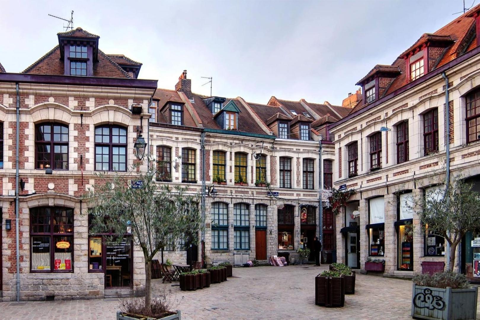 Quiet 1 Bedroom Apartment Parking Old Lille Luaran gambar